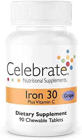 Celebrate Vitamins Bariatric Bundle CelebrateONE Multivitamin Iron with Vitamin C Chewables and Balance Probiotic + Prebiotic Essential Nutrition and Digestive Support for WLS Recovery
