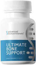Advanced Bionutritionals Ultimate Bone Support Supplement Strontium Silica Vitamin K2 And D3 Support Bone Health Bone Strength Non Gmo Gluten Dairy Soy Vegan (60 Tablets)