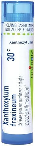 Boiron Xanthoxylum Fraxineum 30C For Pain & Numbness In Thighs From Menstruation 80 Pellets
