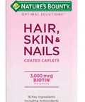 Nature's Bounty Hair Skin & Nails 60 Caplets