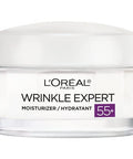 L'Oreal Paris Wrinkle Expert 55+ Anti-Aging Face Moisturizer With Calcium Non-Greasy Suitable For Sensitive Skin 1.7 Fl. Oz