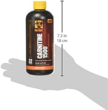 Mutant Core Liquid Carnitine 1500 473ml Orange