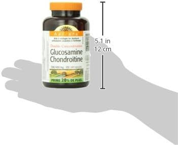 Holista Glucosamine Chondroitin, Double Strength, 500/400 Mg, Bonus 20-Percent More, 132-Count