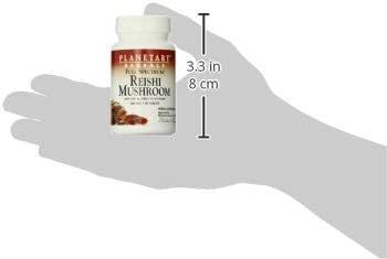 Planetary Herbals Full Spectrum Reishi Mushroom Tablets, 460 mg, 50 Count
