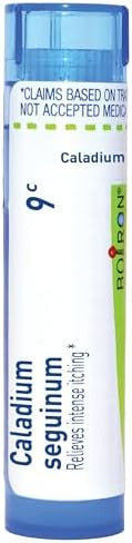 Boiron Caladium Seguinum 9C For Intense Itching 80 Pellets