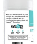 Hyalogic Liquid Zinc Supplement For Immune Support (4 Oz) - Daily Mineral Support Enhanced W/Hyaluronic Acid For Hydration Immune Zinc Liquid For Men And Women Gluten Free, Cruelty Free