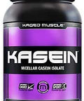 Kaged Muscle, Premium Kasein Protein Powder, Micellar Casein, Vanilla, Banned-Substance Free, Protein Supplement, Build Muscle, Boost Recovery, Casein, Vanilla, 25 Servings