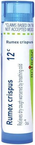 Boiron Rumex Crispus 6Chomeopathic Medicine For Coughing 80 Pellets