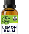 Vimergy USDA Organic Lemon Balm Tincture Herbal Supplement Can be Used in Tea Non GMO Alcohol Free