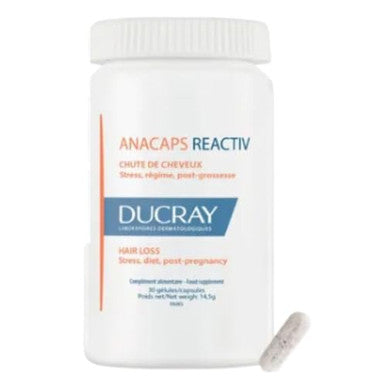 Ducray Anacaps Reactiv Complemento Alimenticio 30 C Psulas