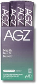Ag1 Agz Sleep Drink " 30Count Calming Sleep Aid Powder + Frother Melatonin Nighttime Blend With Magnesium Ashwagandha Saffron & Valerian " Herbal & Adaptogen Drink Mix (Chocolate Mint)