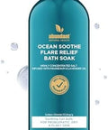 Abundant Natural Health Ocean Soothe Flare Relief Bath Soak with Highly Concentrated Pure Magnesium Salts and Lavender Oil to Help Relieve Problematic and Dry Skin, Safe for Sensitive Skin, 500mL