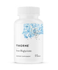 Thorne - Iron Bisglycinate - 25 Mg Iron Supplement For Enhanced Absorption Without Gastrointestinal Side Effects - Nsf Certified For Sport - Gluten-Free 60 Servings