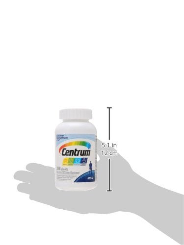 Centrum Men (200 Count) Multivitamin / Multimineral Supplement Tablet Vitamin D3