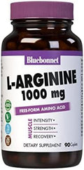 Bluebonnet Larginine 1000 Mg Capsules 90 Count