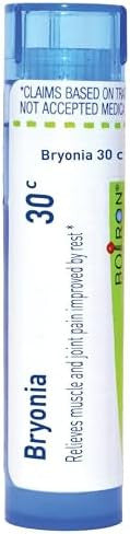 Boiron Bryonia Alba 30C Homeopathic Medicine For Muscle & Joint Pain 80 Pellets