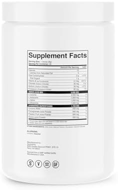 Swolverine Bcaa 2:1:1 Electrolyte Recovery Drink " Essential Amino Acids Bcaas With Lglutamine Supports Muscle Growth & Recovery (60 Servings Pomegranate Acai Flavor)