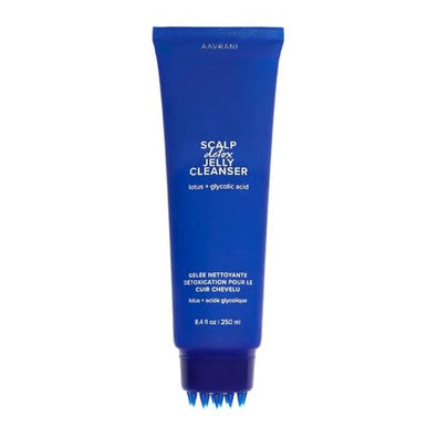 Aavrani Scalp Detox Jelly Cleanser - Sulfate- Clarifying Shampoo - With Glycolic Acid & Vitamin E To Remove Build Up And Excess Oil - Color-Safe - Vegan - 8.4 Fl Oz
