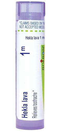 Boiron Hekla Lava 1M Homeopathic Medicine For Toothache 80 Pellets