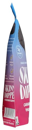 Skinnydipped Caramel Peanut Paradise Cups, No Sugar Alcohols, 1g Sugar per Cup, 2.2 Net Carb per Cup, Kosher, Keto, Gluten Free & Non-GMO, 3.17 Ounce (Pack of 10)