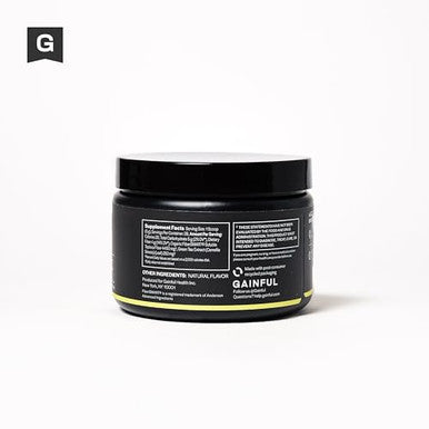 Gainful Get Lean Performance Boost Green Tea Extract Fiber Supplement Powder 28 Servings