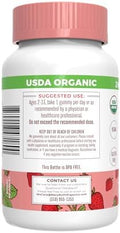 Maryruth Organics Gummies For Kidsa A' A multivitamin (Mixed Berry and Cherry) and Probiotic (Strawberry) Usda Organic No Gelatin Vitamins For Immunity Gut Health and Overall Wellness Vegan NonGmo