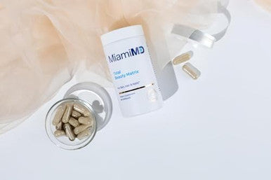 MiamiMD Total Beauty Matrix Collagen Supplements for Women Collagen Capsules with Vitamin C for Hair Skin and Nails Cruelty Free