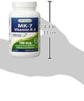 Best Naturals MK-7 Vitamin K2 100 mcg 120 Vcaps
