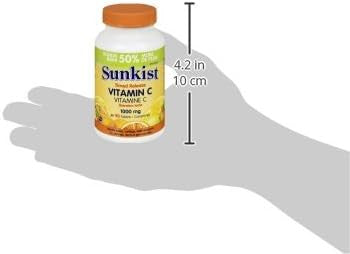 Sunkist Vitamin C, Timed Release, Tablet, 1000 mg, 90 Count