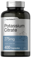 Horbaach Potassium Citrate Supplement 400 Capsules 275 Mg