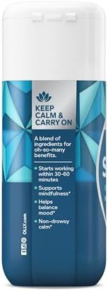 Olly Ultra Strength Goodbye Stress Softgels Gaba Ashwagandha Ltheanine And Lemon Balm Stress Relief Supplement 60 Count
