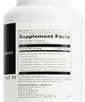Davinci Labs Mega Probiotic Nd 50 Nondairy Probiotic Supplement With Prebiotic Fiber Digestive & Immune Health Support Gut Support With Beneficial Bacteria 60 Vegetarian Capsules