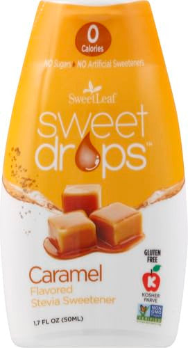 Sweetleaf Sweet Drops Liquid Stevia Sweetener Carmel 1.7 Ounce