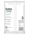 Schick Xtreme 2-Blade Sensitive Men'S Disposable Razors 12 Ct With Vitamin E Strips Non Slip Handle - 2 Pack