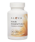 Alaya Hair Essentials Hair Supplement with Biotin Keratin Folate Vitamin B12 B6 Lab Tested Gluten Free 30 Day Supply