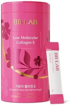 Bb Lab Powder Collagen Sf3X7 Intensive Series Made In Korea 30 Sticks (Low Molecular Collagen S) Pink