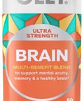 Olly Ultra Strength Goodbye Stress Softgels Gaba Ashwagandha Ltheanine And Lemon Balm & Ultra Strength Brain Softgels Nootropic Supports Healthy Brain Function Memory