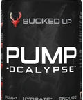 Bucked Up Pump-Ocalypse Raspberry Lemonade Nitric Oxide And L Arginine Supplement Citrulline Malate Glycerpump Ultimate N.O. Booster Lean Muscle Support Blood Flow Vascularity Hydration Endurance