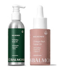 Balmonds Intensive Facial Oil (1.1 Oz) & Bath & Body Oil (6.8 Oz) - Natural Skin Oil For Dry & Sensitive Skin - Fragrance & Made With Vitamin E Oil - Made With Chamomile & Lavender