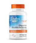 Doctor'S Best Digestive Health Probiotic For Men & Women - Probiotic Capsules Daily Gut Health Support Supplement 2 Billion Cfu Features Lactospore (Heyndrickxia Coagulans) Vegan 60 Veg Caps