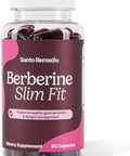 Santo Remedio Berberine Dietary Supplement Vegetarian No Added Sugar 60 Capsules 30 Servings.