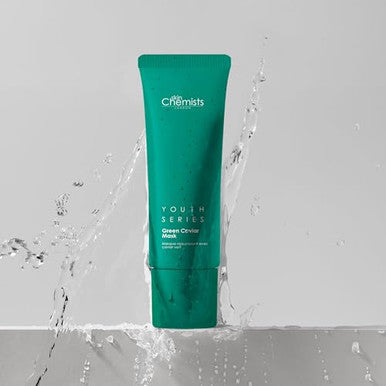 Skin Chemists Anti Aging Face Mask Green Caviar Anti Aging Face Mask - Nourishing Anti-Aging Facial Treatment Mask For Revived And Protected Skin - Rich In Amino Acids And Antioxidants - 50Ml