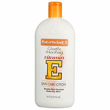 Fruit Of The Earth Gentle Healing Vitamin E Skin Care Lotion 16 Fl Oz (3 Pack)