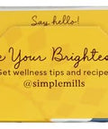 Simple Mills Almond Flour Crackers Fine Ground Sea Salt Gluten Vegan Healthy Snacks 4.25 Ounce (Pack of 1)