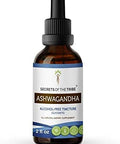 Secrets of the Tribe Ashwagandha Alcohol-Free Tincture (Glycerite) 664 mg Ashwagandha (Withania Somnifera) Dried Root (2 Fl Oz) Adaptogen Supplement