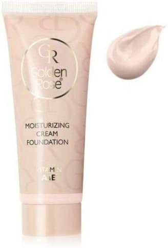 GOLDEN ROSE MOISTURISING CREAM FOUNDATION 01 with VITAMIN A&E 35 m