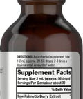 Horbaach Saw Palmetto Liquid Extract 2 Fl Oz
