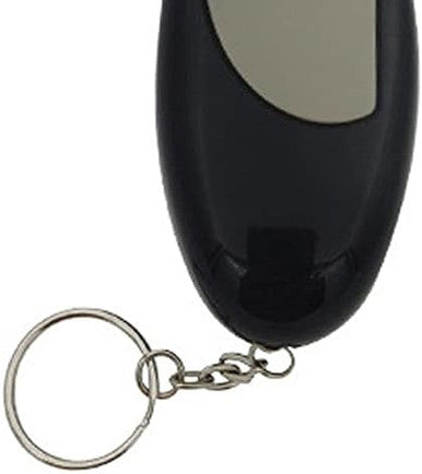 Tyenaza Breath Alcohol Tester Black Portable Sensitive High Accuracy Air Blowing Alcohol Tester With 5 Mouthpieces For Personal & Professional Use