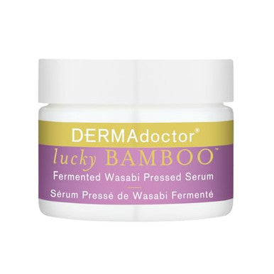 Dermadoctor Lucky Bamboo Probiotic Fermented Wasabi Pressed Serum Korean Skin Care Inspired. Hydrating Balancing And Pore Minimizer Hyaluronic Acid Serum For Face - 1.69 Oz