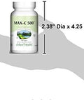 Maxi Health MAX C 500 mg - Vitamin C - with Lemon Bioflavonoids Complex - 100 Tablets